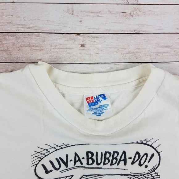 Vintage 1994 Klintstones Bill Clinton Flintstones Funny Parody Single Stitch Tee - Picture 5 of 7